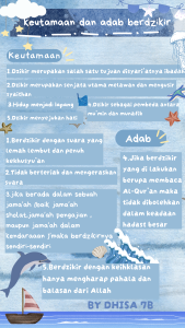 keutamaan dan adab berdzikir